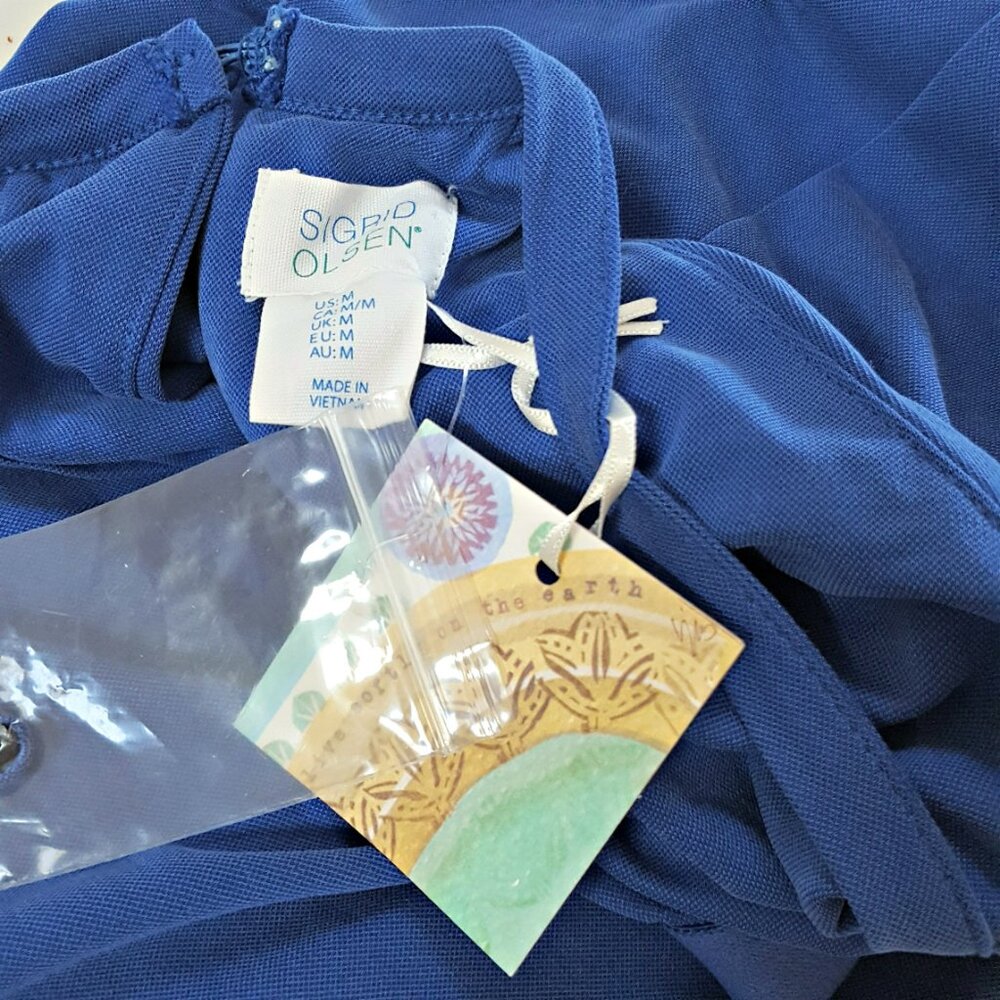 NEW! SIGRID OLSEN Halter DRESS SZ M - Picture 2 of 5